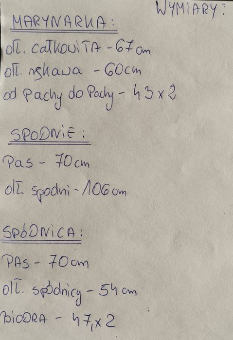 Garnitur Damski-3-częściowy