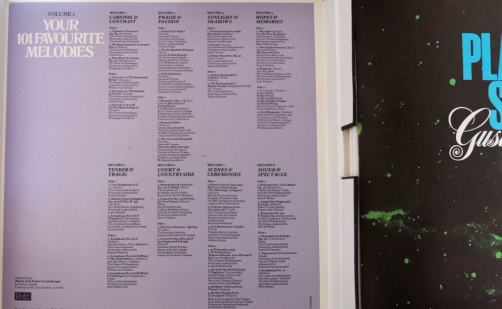 Colecções de vinil