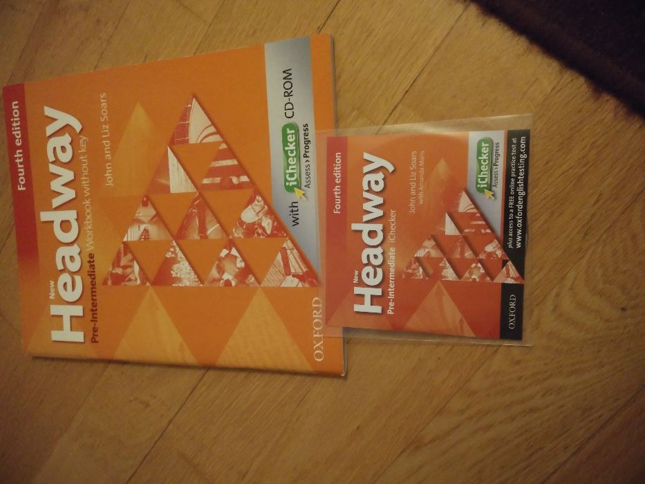 Książka do nauki jęz.angielskiego Headway Workbook+CD Pre-intermediate