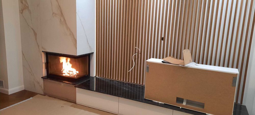 KOMINKI NOWOCZESNE Drewno ,Elektryczne,Gazowe Zielonki,Węgrzce okolice