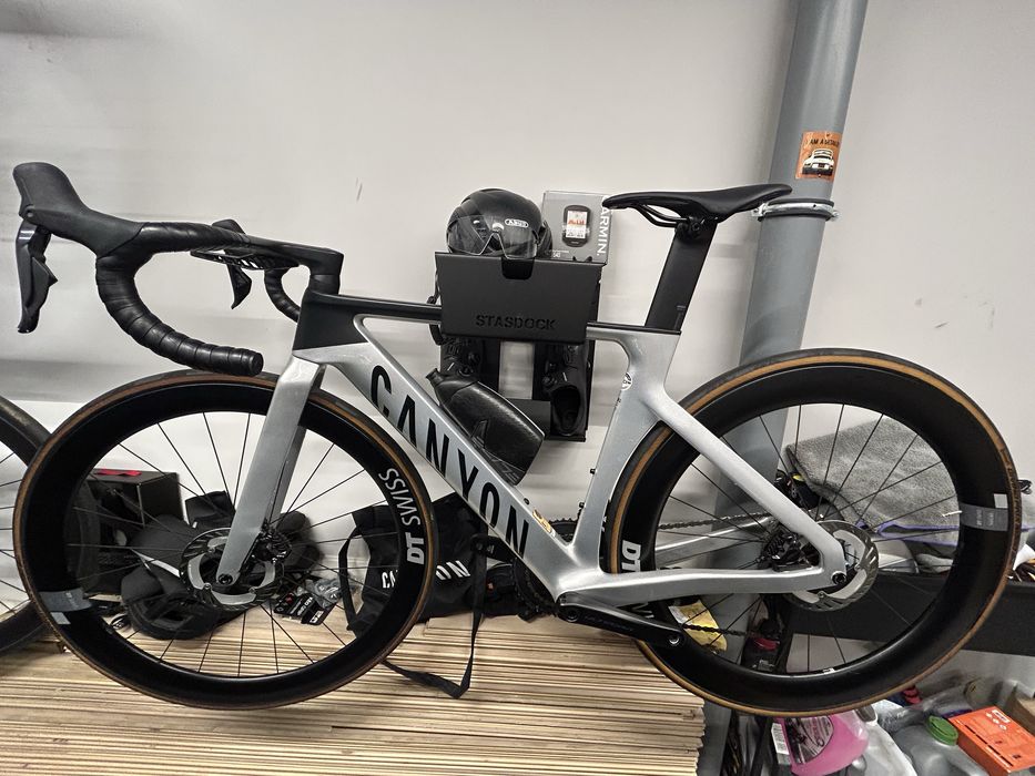 CANYON AEORAD CF SLX 8 Di2 z pomiarem mocy.