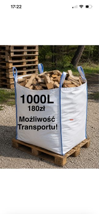 DREWNO OPAŁOWE w big bagu