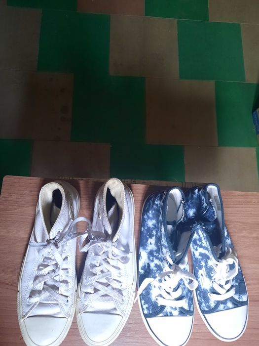 Кеды Ollstars 39.(25см.)б/у, Dunnes38р.(24.5см) новые.