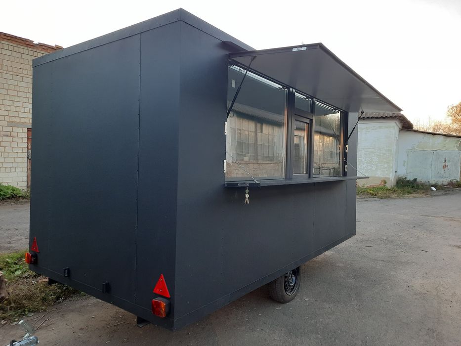 Торговий прицеп-кіоск кавярня, фасфуд, купава в наявності.