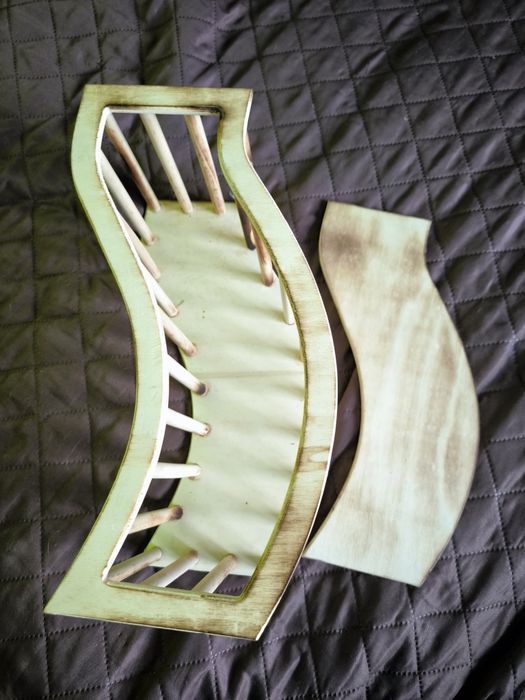 Paśnik drewniany dla królików, świnek morskich