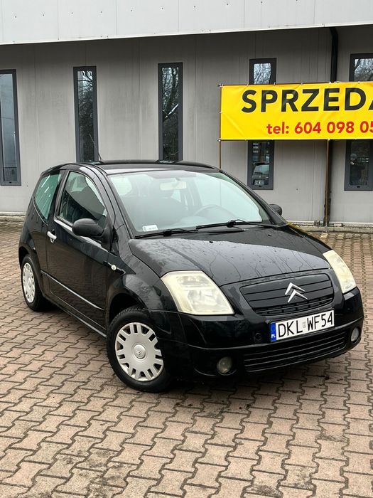 Citroen C2   Benzyna  1.4   Klimatyzacja Wspomaganie kierownicy