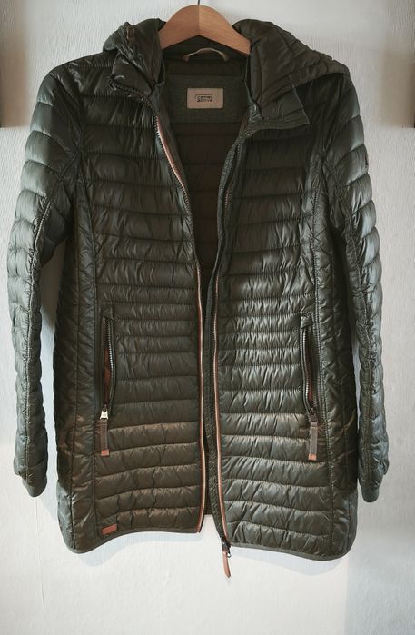 Dłuższa Ocieplana Przejściowa Kurtka Damska Camel Active 38