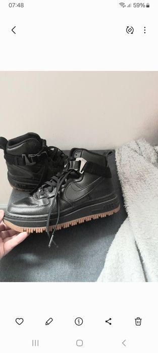 Buty Unisex air force 1 Nike jesienno zimowe