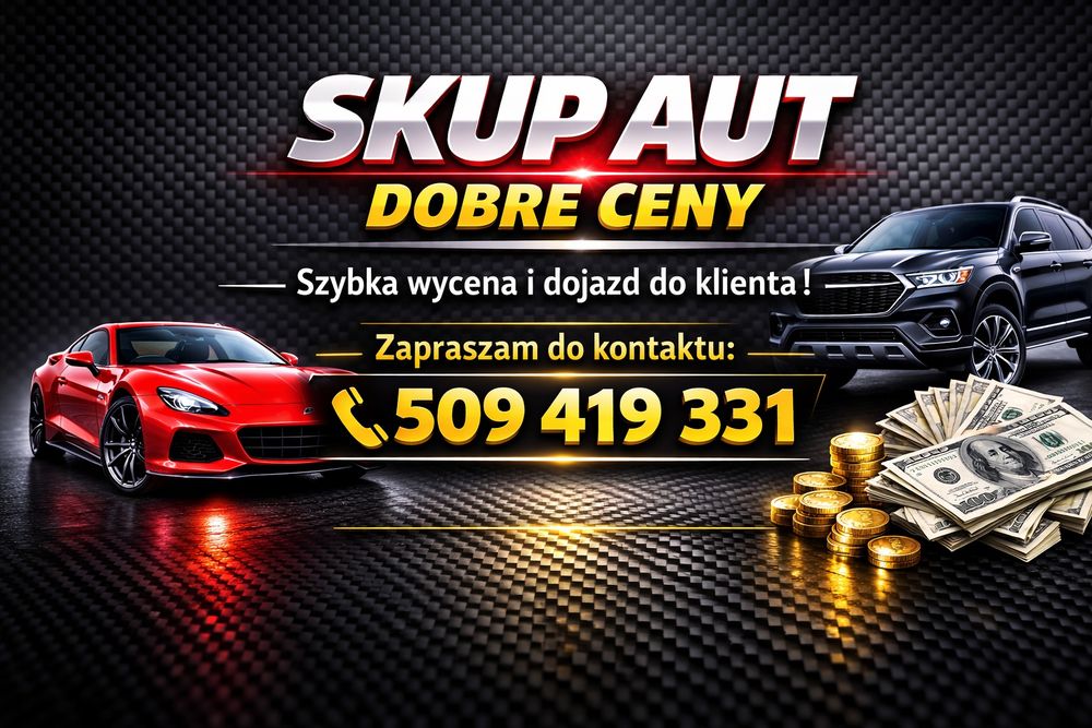 Skup Aut Dobre Ceny-Nowy Dwór Maz.+100km!!!