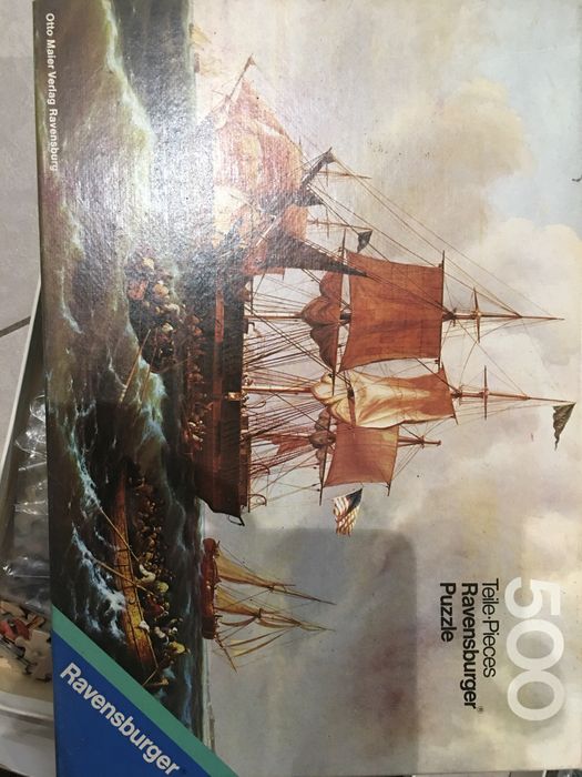 4 puzzles "vintage" - 1.000, 2x500, 300 peças