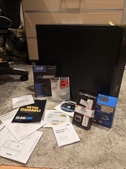Pc Intel i5-4670 3.4Ghz, RAM 16GB HYPERX, SSD 120GB, HDD 1TB, OCZ 550W 80+ bronze komputer