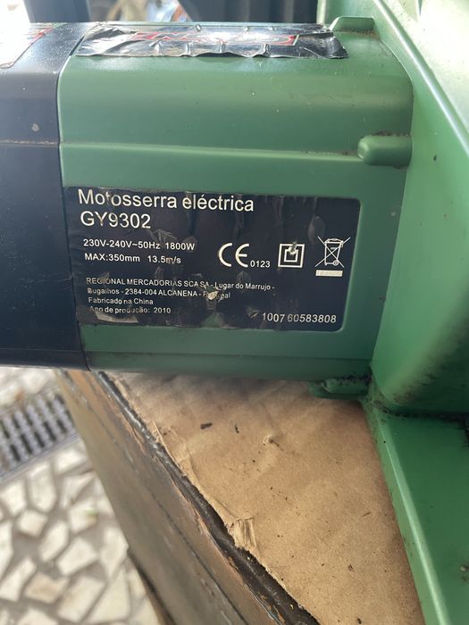 Motoserra electrica