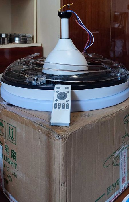 Потолочный светильник-вентилятор