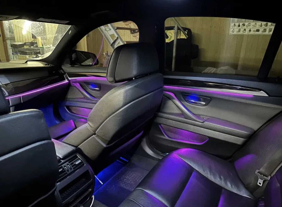 Контурная Ambient подсветка салона на все марки авто LED RGB Освещение