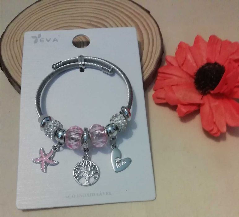 Pulseiras em aço inoxidável novas PROMOÇÃO