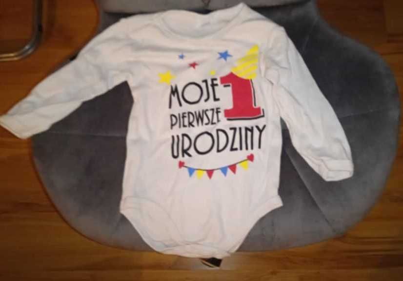 Body r.80-86 na Pierwsze Urodziny