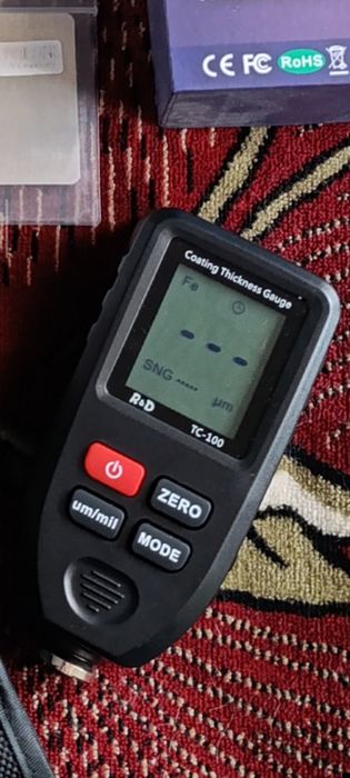 Толщиномер краски автомобильный R&D TC100 (измеритель толщины автомоби