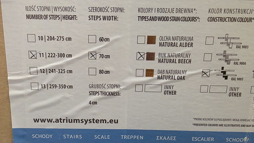 Nowe Schody modułowe ATRIUM!