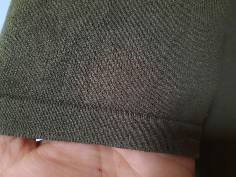 Sweterek Bonprix ciemna zieleń/khaki