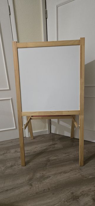 Cavalete de pintura infantil dupla face