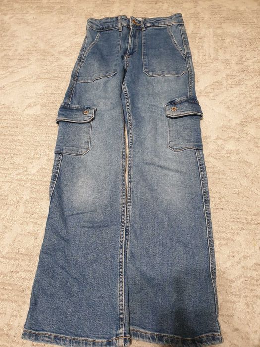 Jeansy dla dziewczynki Zara  r152