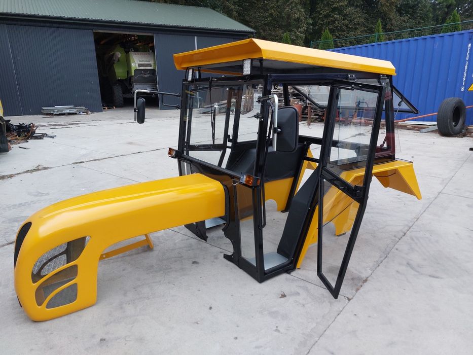 Kabina kabiny ciagnikowe c330 c360 mf t25 bizon PREMIUM SZEROKA 140cm.