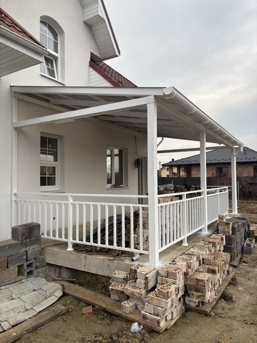 Літня тераса з полікарбонату