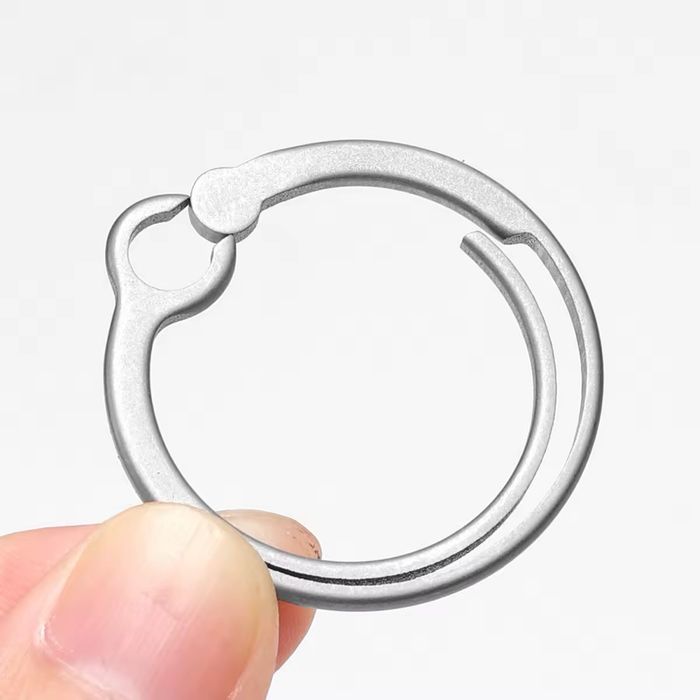 EDC ‼️ Титанові кільця для ключів. Набір 2 шт.