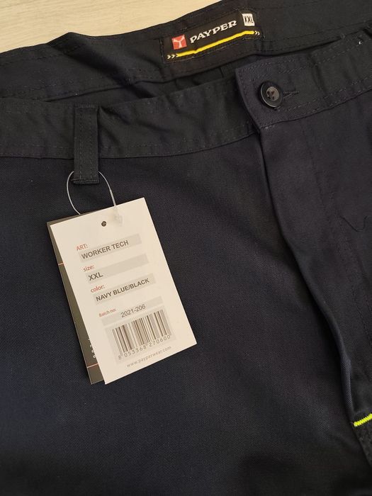 Spodnie robocze Payper worker tech Nowe rozmiar XXL