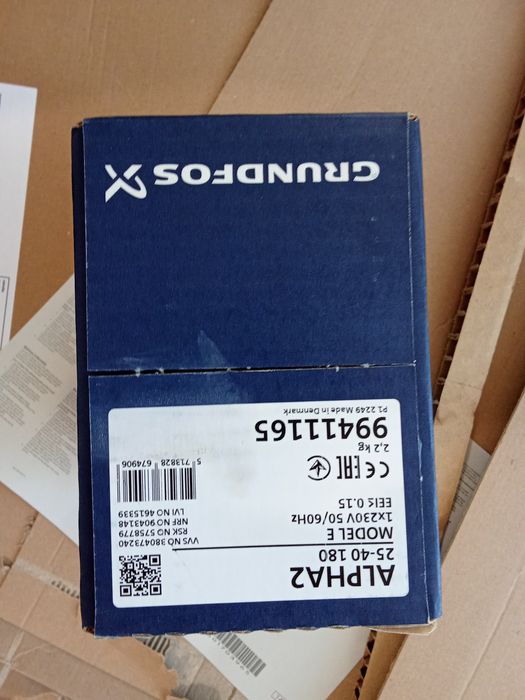 Grundfos Alpha 2 25-40-  180 pompa obiegowa nowa oryginał