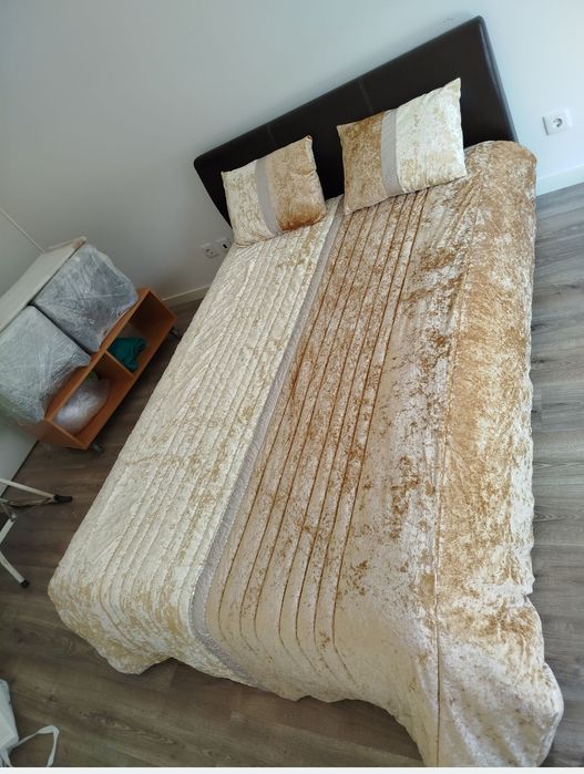 Cama de Casal e Colchão Flexiform