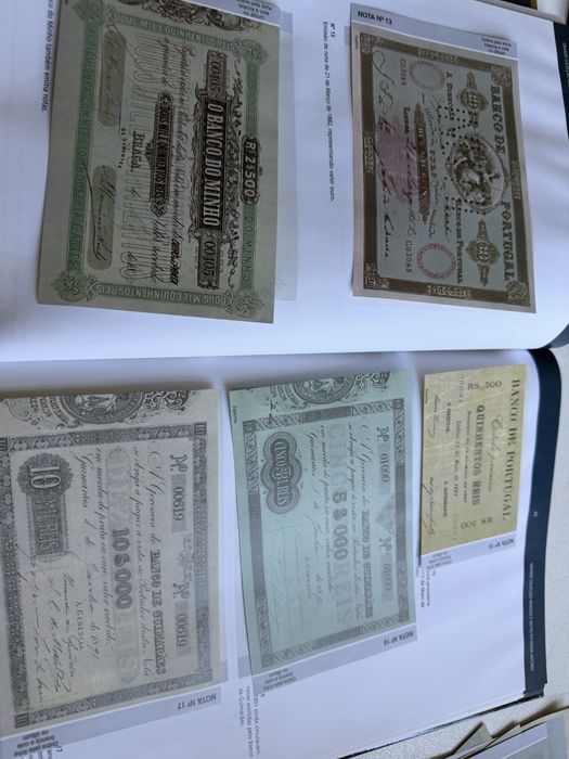 Coleção de notas JN