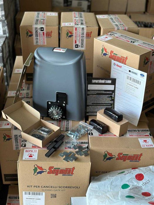 Автоматика на Відкатні | Розсувні ворота Ротеллі на 1100 кг | Откатные