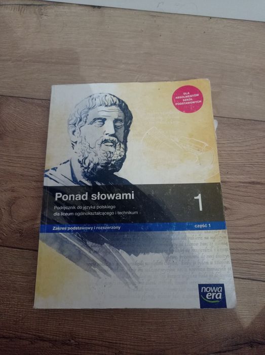 Podręcznik do Języka polskiego ponad słowami  1