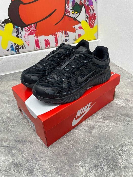!SALE! Кросівки Nike P-6000 Triple Black 36 37 38 39 40 41 42 43 44 45