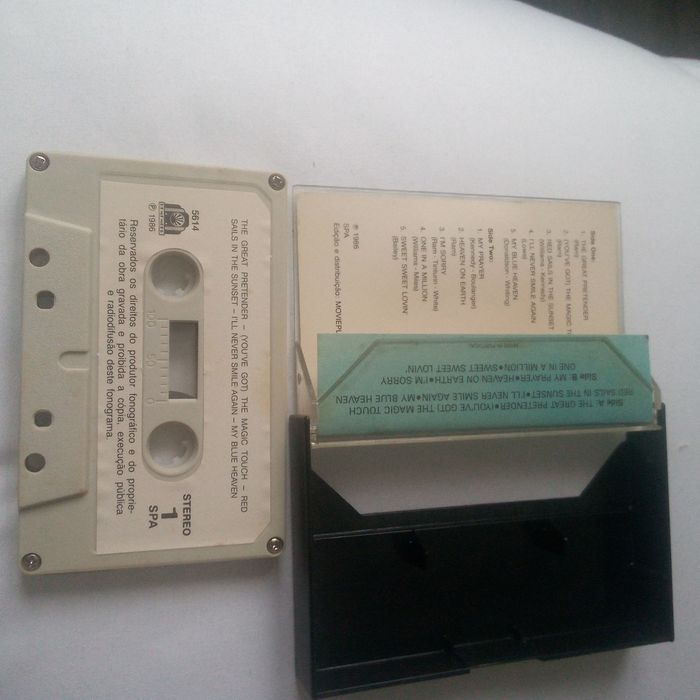 Cassete áudio original the Platters