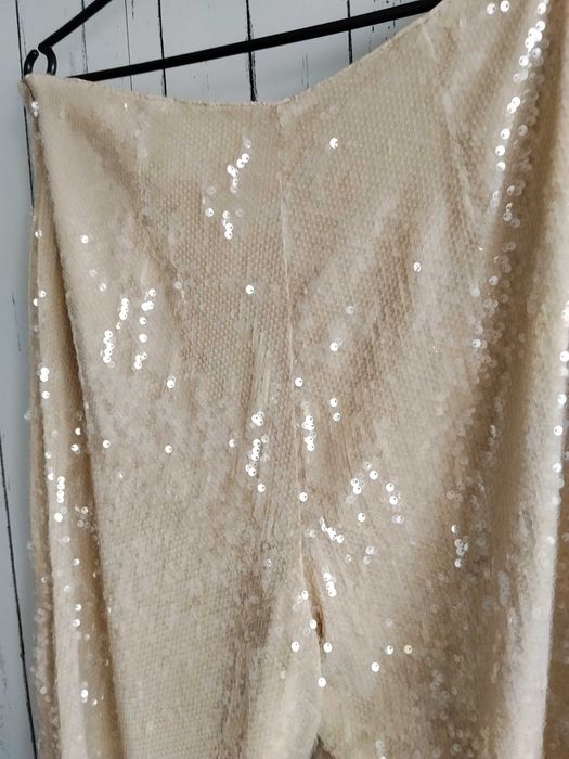 Nowe, cekinowe spodnie, cekiny na różne okazje 14