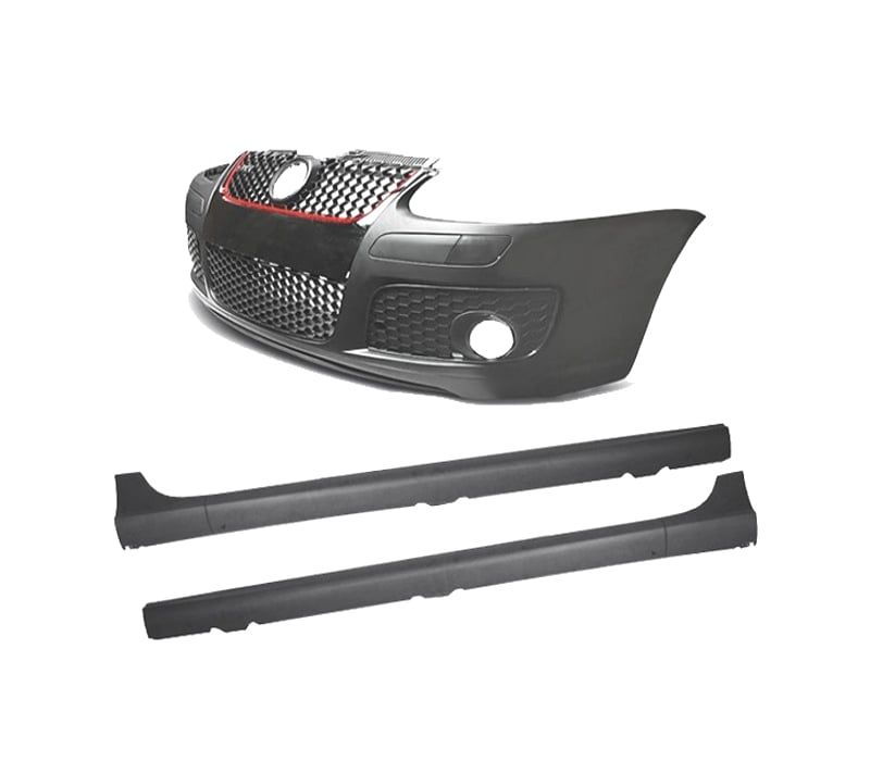 KIT CARROÇARIA VOLKSWAGEN VW GOLF V 5 LOOK GTI PÁRA-CHOQUES + EMBALADEIRAS