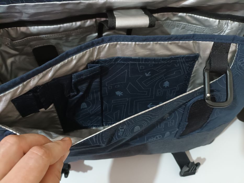 Mala grande a tiracolo para computador portátil