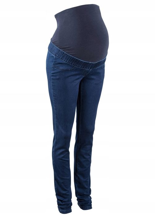 B.P.C jeansy ciążowe granatowe ^48