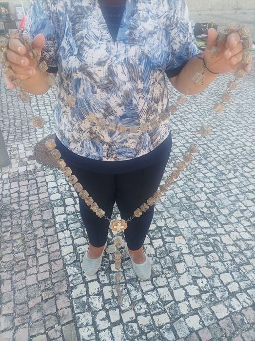 Terço antigo grande