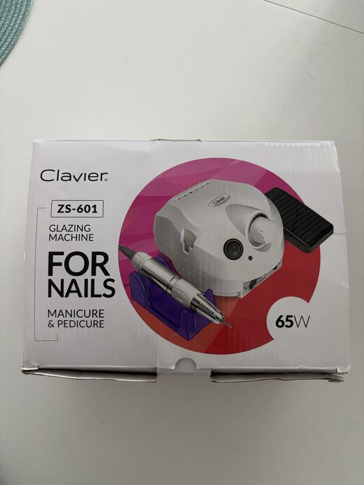 Lampa LED do hybrydy NeoNail + frezarka Clavier zs601