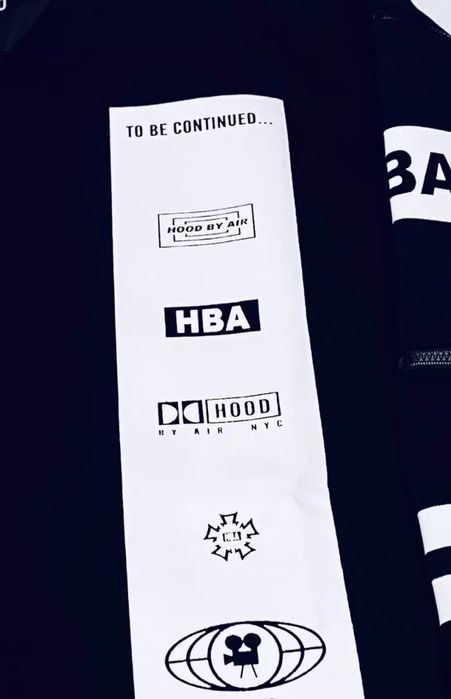 Кофта Hood By Air hba FW14 opium archive x balenciaga x vetements