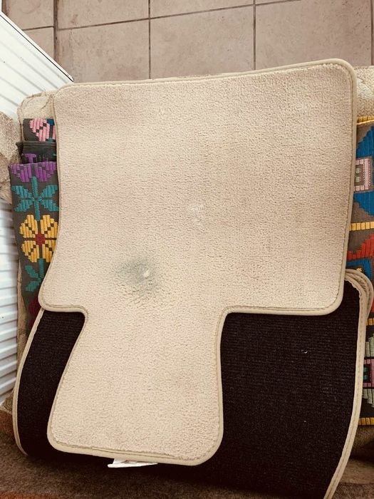 Коврики/поліки для BMW X5 E70/X6 E71, Original BMW, колір-БЕЖ! Стан 4!