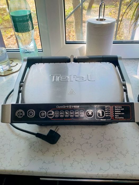 Гриль Tefal OPTIGRILL+ Initial GC706D34
