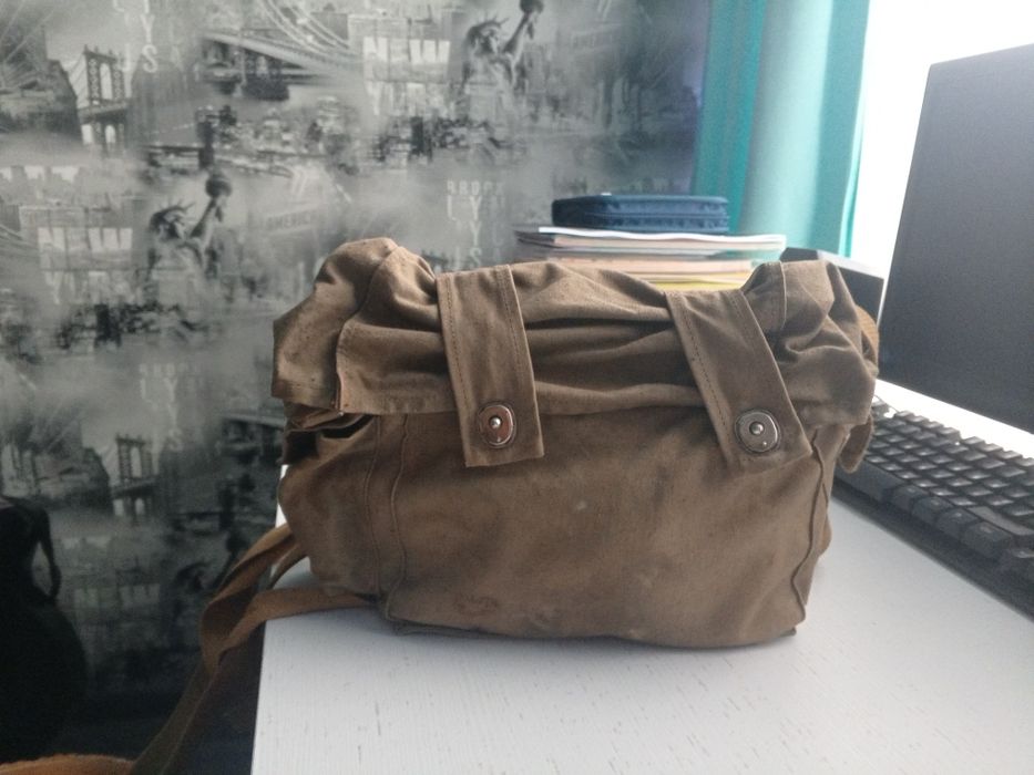 сумка від противогаза хом'як