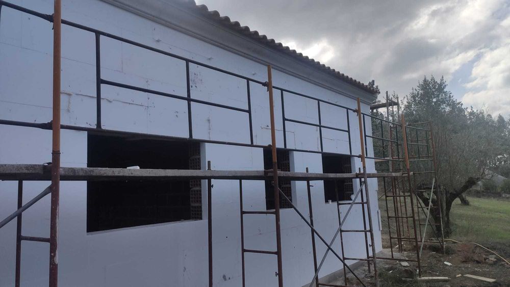 Moradia em fase de construção