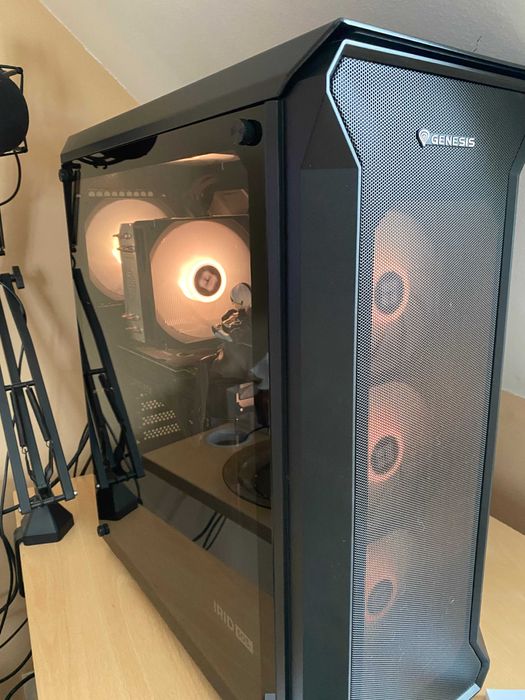 Obudowa Genesis Irid 505F + 6 wiatraków ARGB Thermalright TL-C12C-X28