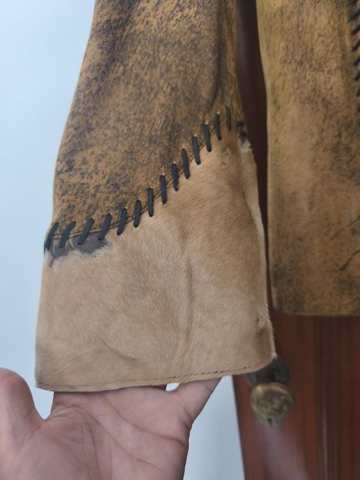 Casaco de senhora pele verdadeira marca casa da peless