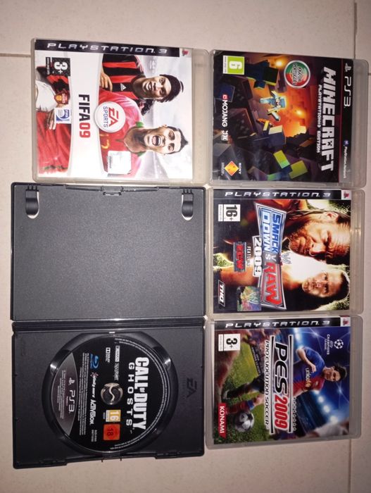 5 jogos para Sony Ps3